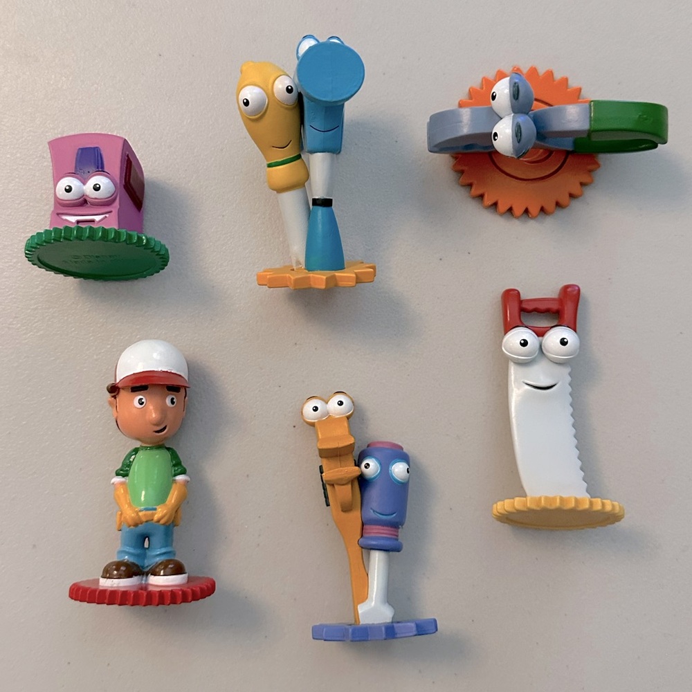 Handy Manny Disney Cake Toppers 6pcs